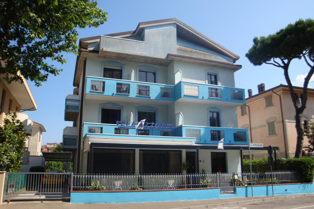 Hotel Vela Azzurra ริมินี ภายนอก รูปภาพ