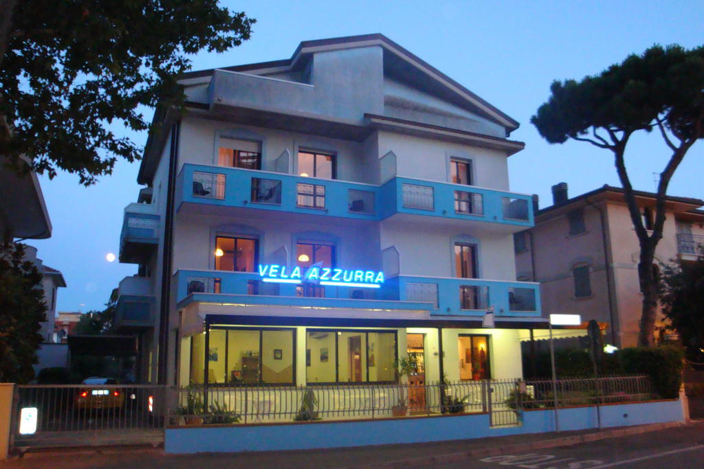 Hotel Vela Azzurra ริมินี ภายนอก รูปภาพ